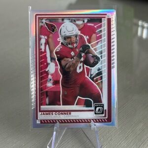 2025 James Conner Panini Donruss Optic Silver Prizm. Arizona cardinals